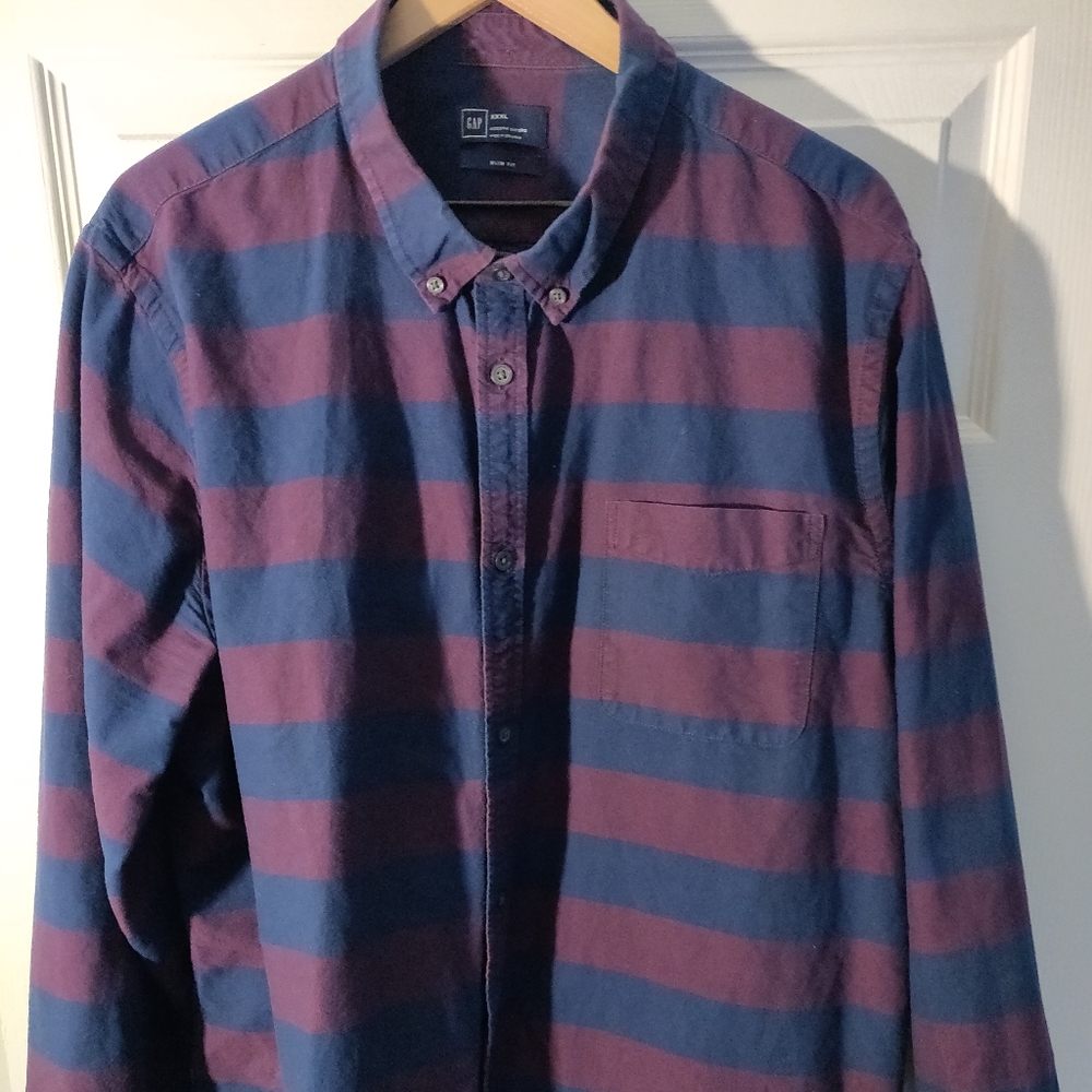 Gap Rugby Stripe Modern Oxford